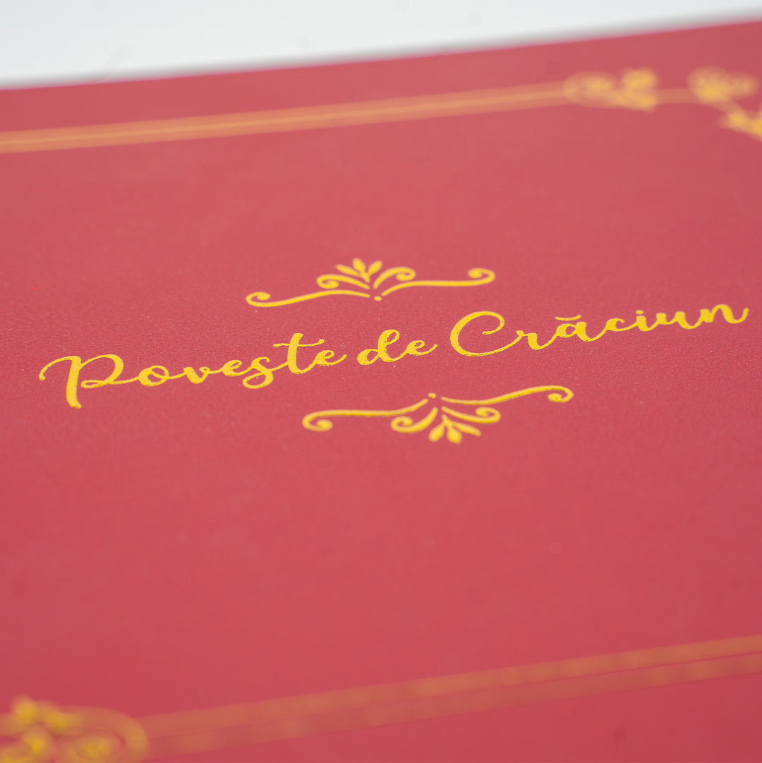 Album hardcover foto Craciun FOIL AURIU Christmas Collection