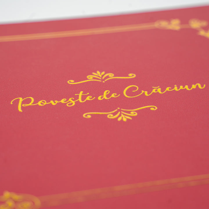 Album hardcover foto Craciun FOIL AURIU Christmas Collection