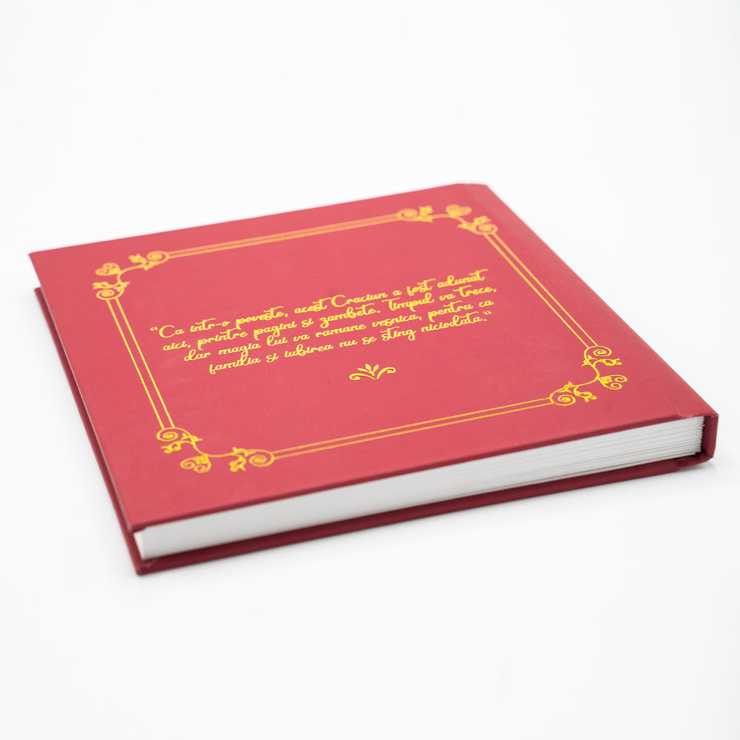 Album hardcover foto Craciun FOIL AURIU Christmas Collection