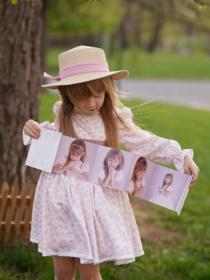 Album Acordeon pătrat cu coperta foto