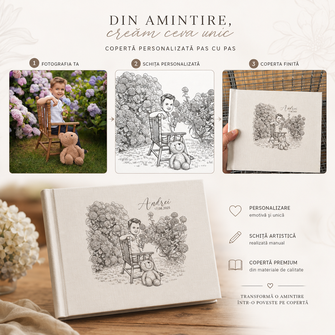 SketchBook Collection | Album Foto Premium Personalizat
