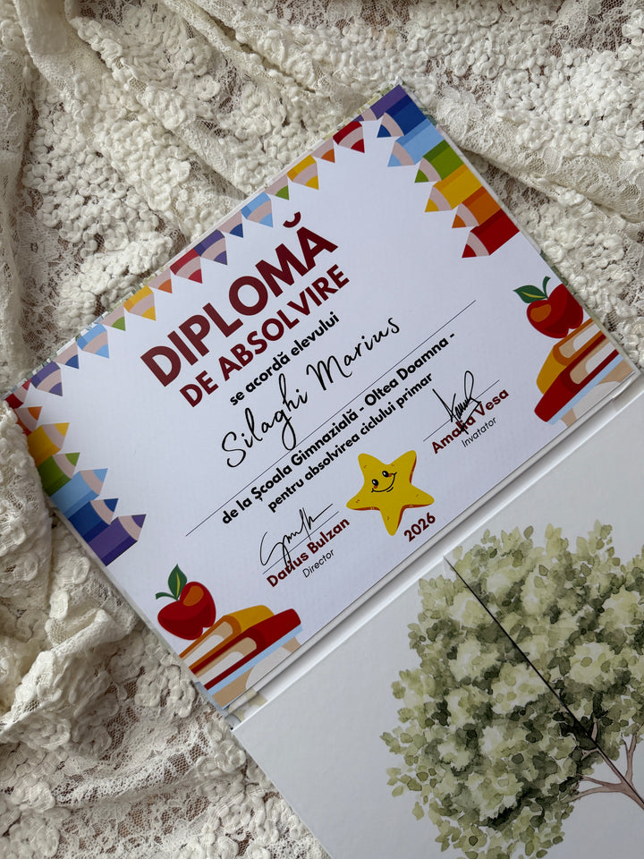 Mapă Școlară Print Oscar Junior