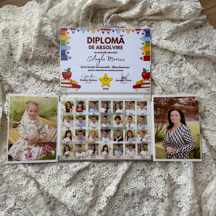 Mapă Școlară Print Oscar Junior