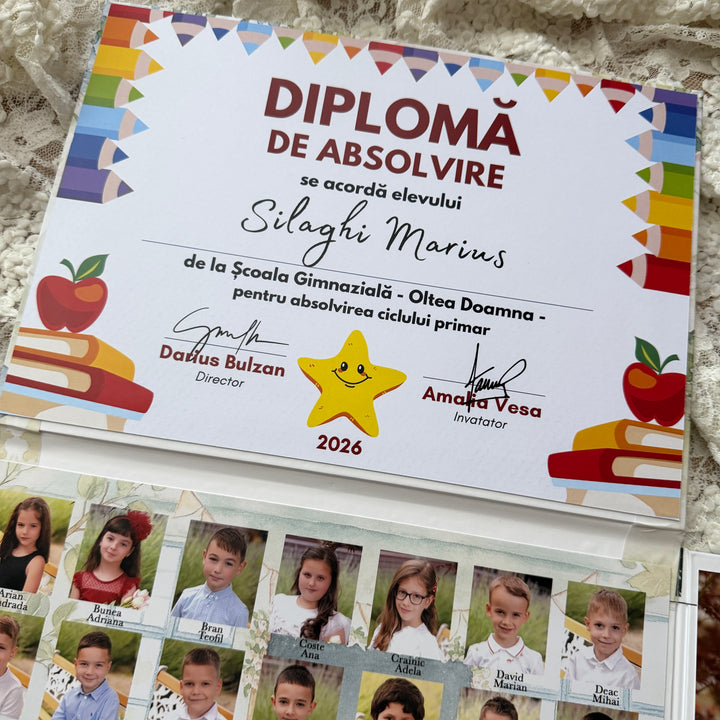 Mapă Școlară Print Oscar Junior