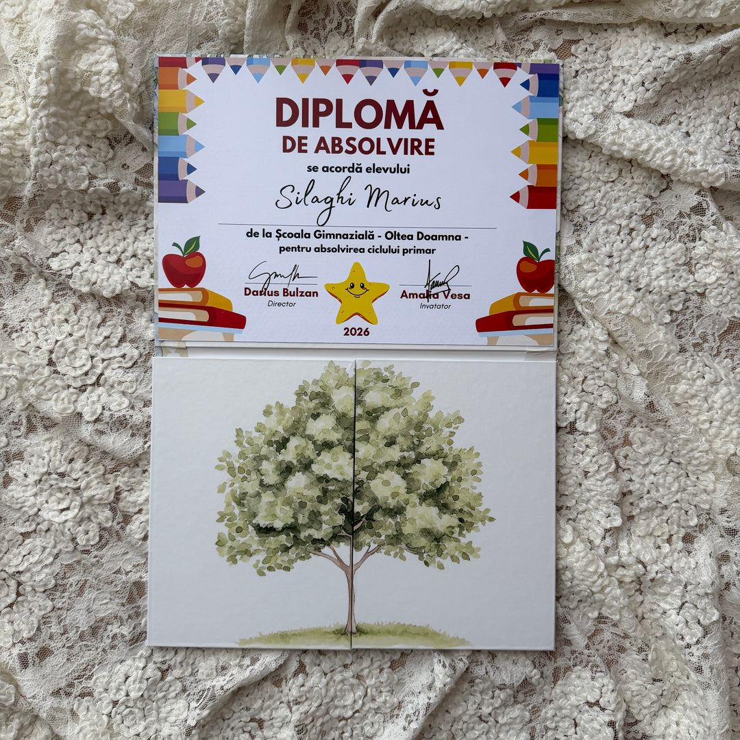 Mapă Școlară Print Oscar Junior