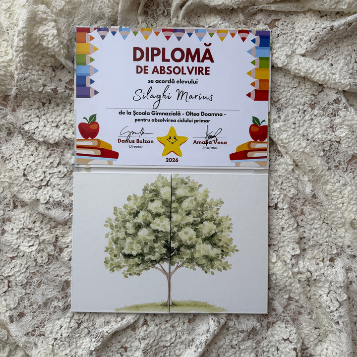 Mapă Școlară Print Oscar Junior
