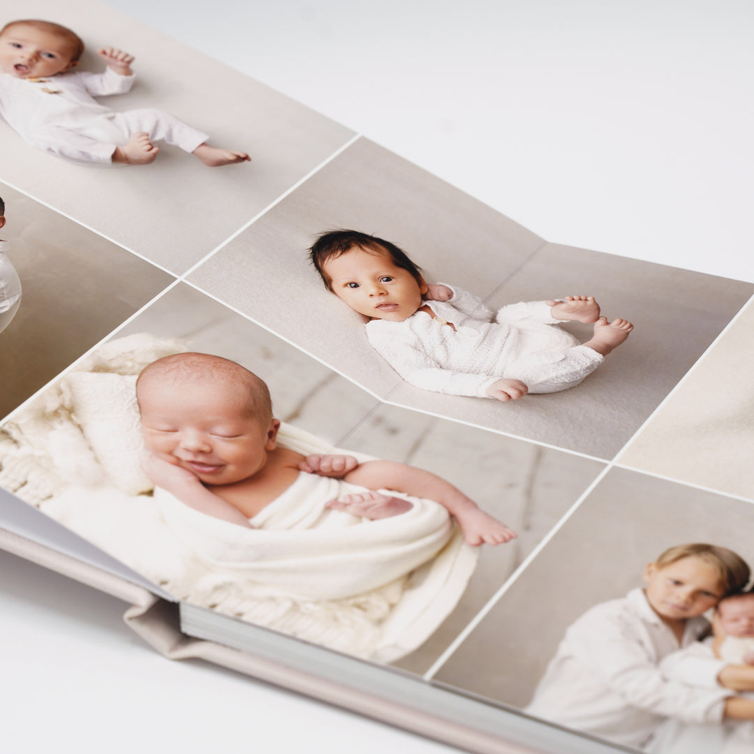 Album de botez din piele ecologică