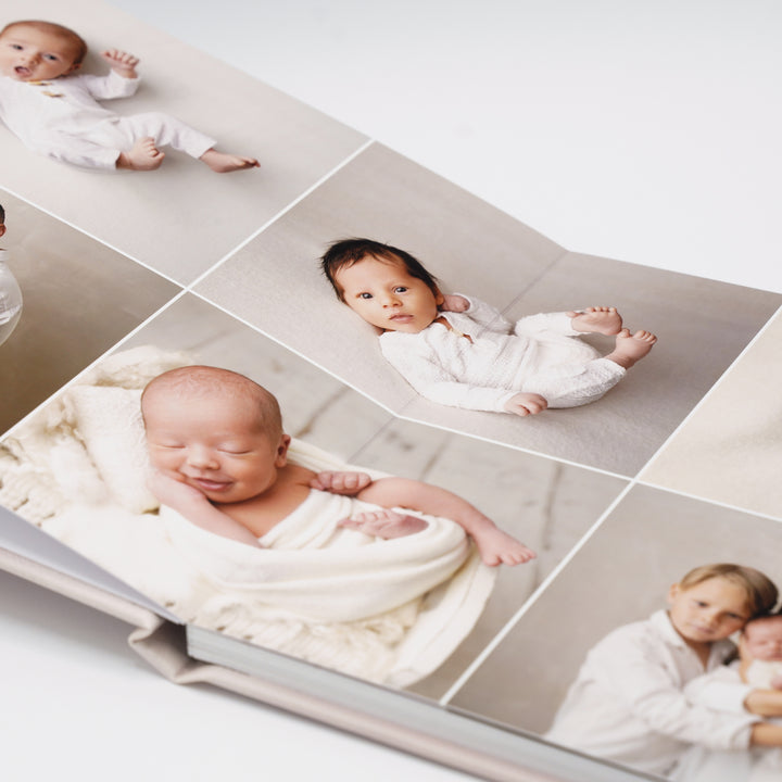 Album de botez din piele ecologică