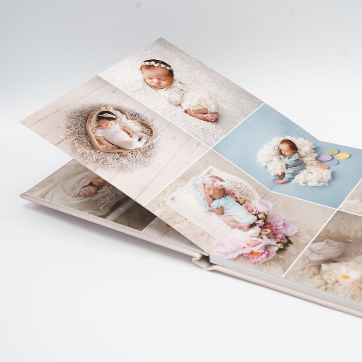 Album de botez din piele ecologică