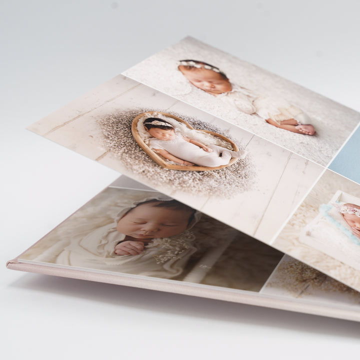 Album de botez din piele ecologică