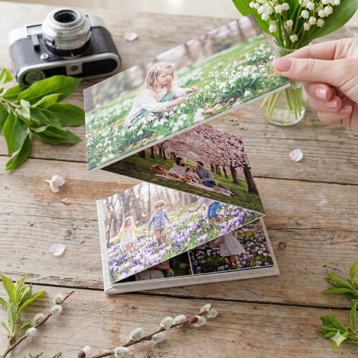 Album acordeon orizontal